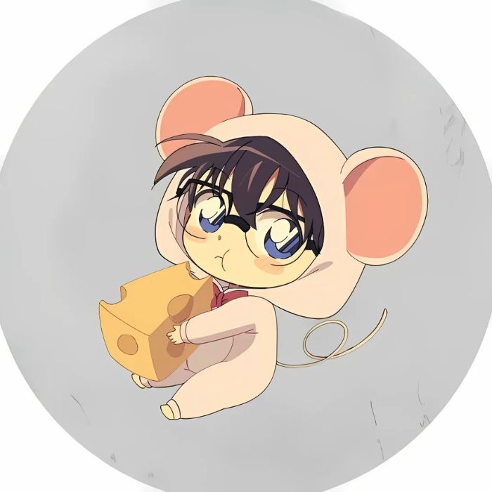 ảnh conan chibi cute đáng yêu xinh nhất
