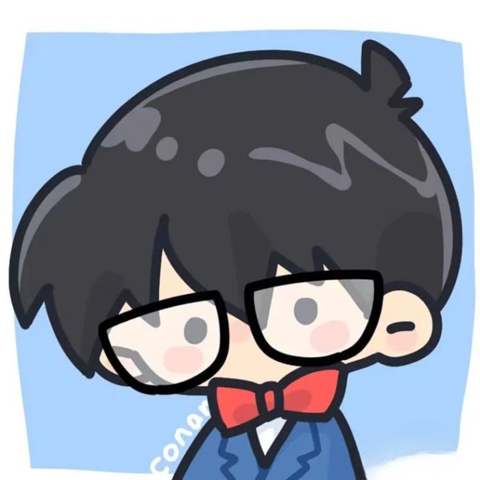 ảnh conan chibi cute