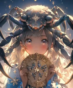 ảnh cung cự giải anime