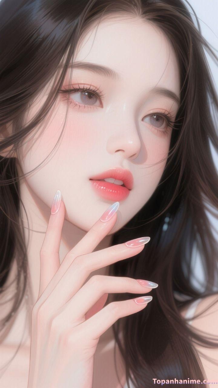 ảnh gái 3d cá tính