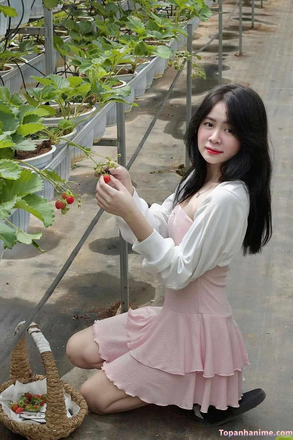 ảnh gái lớp 6 vui vẻ