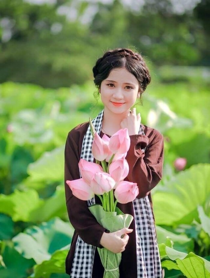 ảnh gái quê đẹp chất
