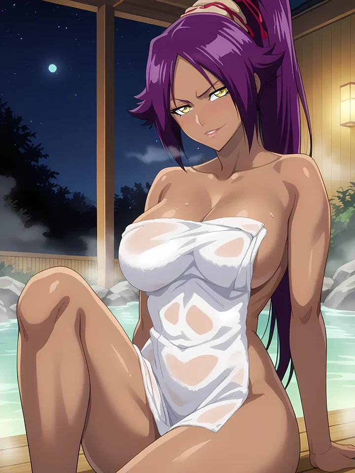 ảnh hentai bleach yoruichi mặc bikini khoe hàng