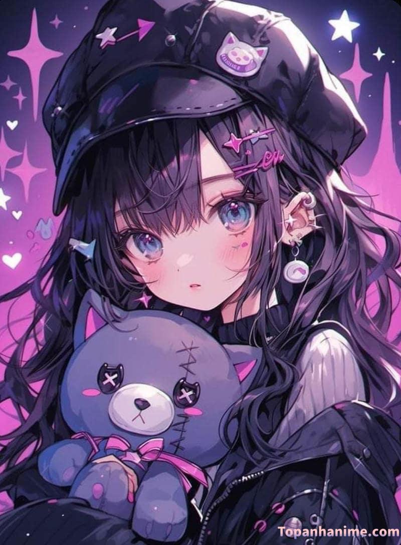 ảnh kuromi anime girl