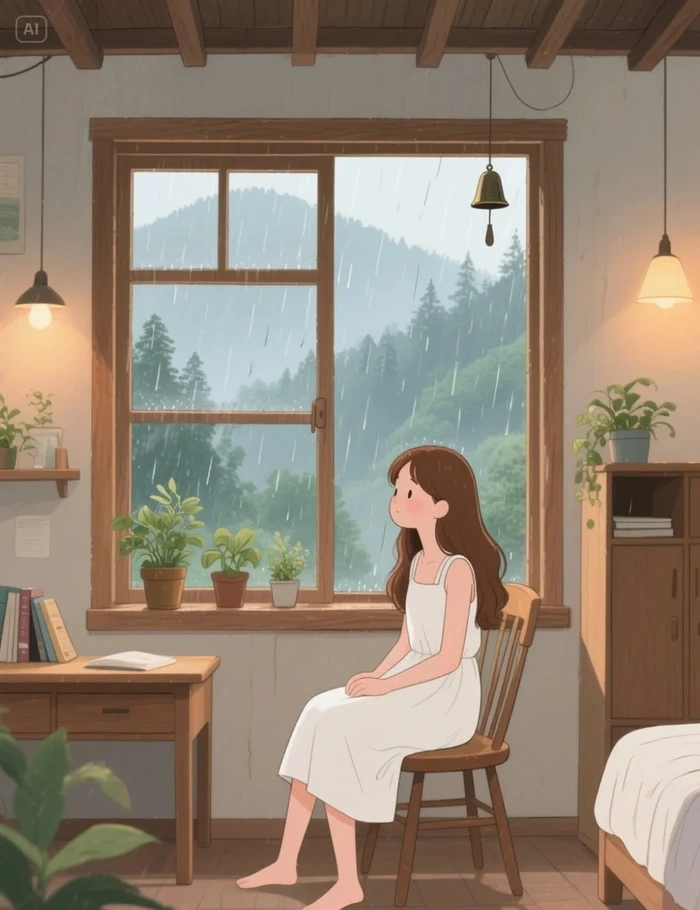 ảnh mưa buồn anime 12