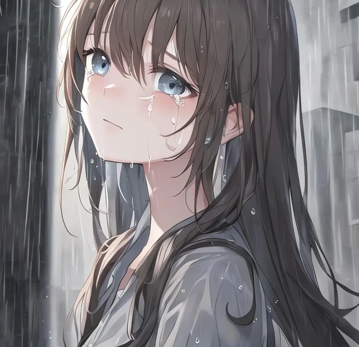 ảnh mưa buồn anime 24