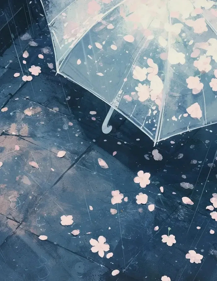 ảnh mưa buồn anime 9