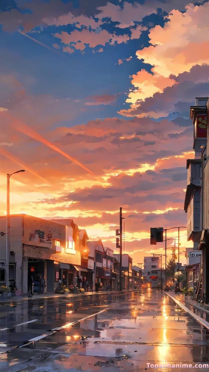 ảnh phong cảnh anime đẹp