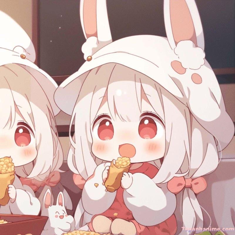 ảnh thỏ cute