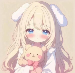avatar anime chibi ảnh anime nữ cute