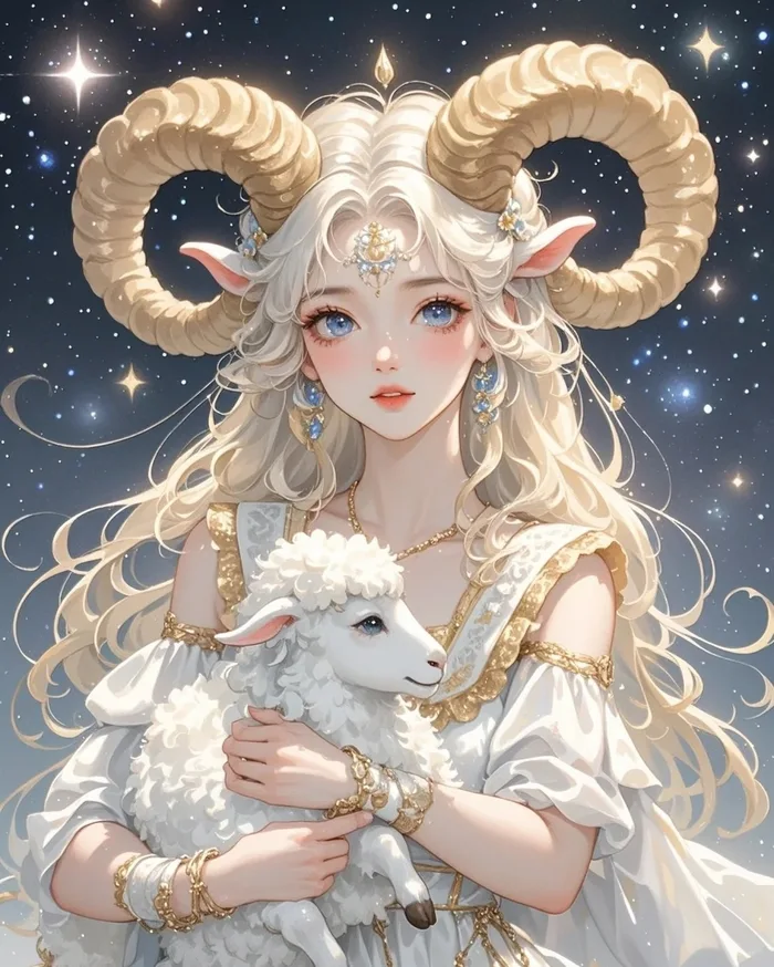 bạch dương anime nữ