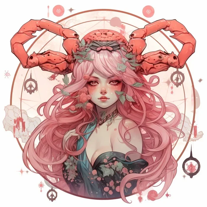 cự giải chibi cute