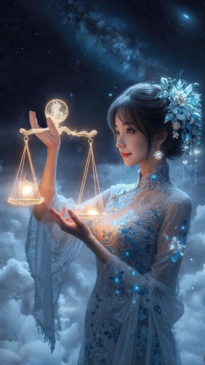 cung thiên bình nữ anime