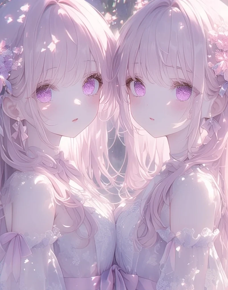 hình ảnh anime bách hợp