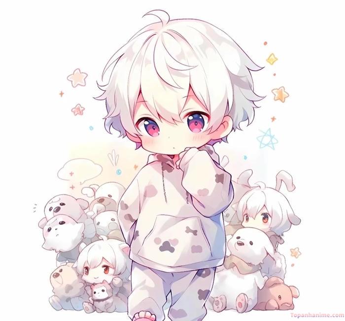 hình ảnh anime cute nam đáng yêu