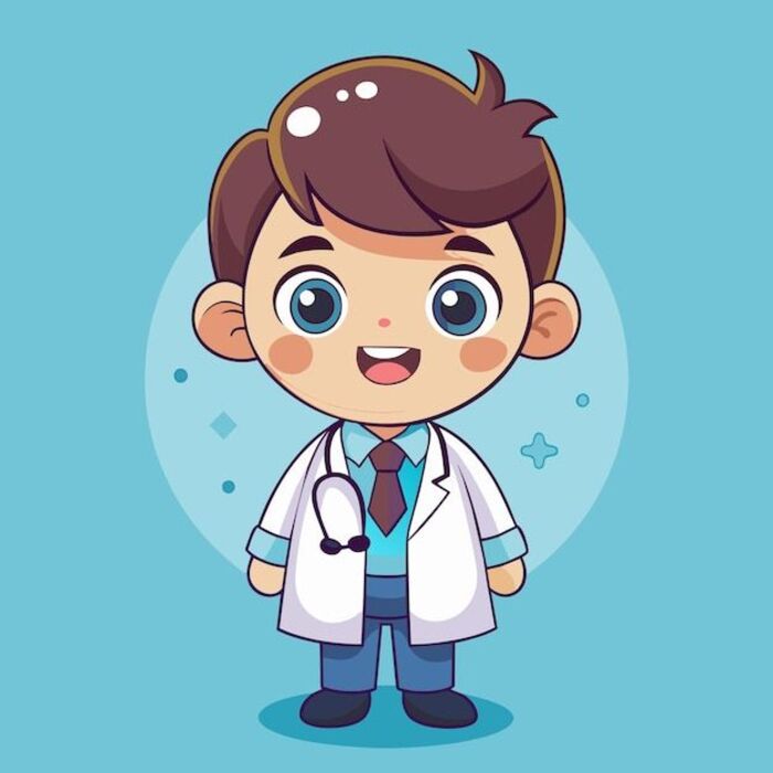 hình ảnh bác sĩ chibi nam xinh