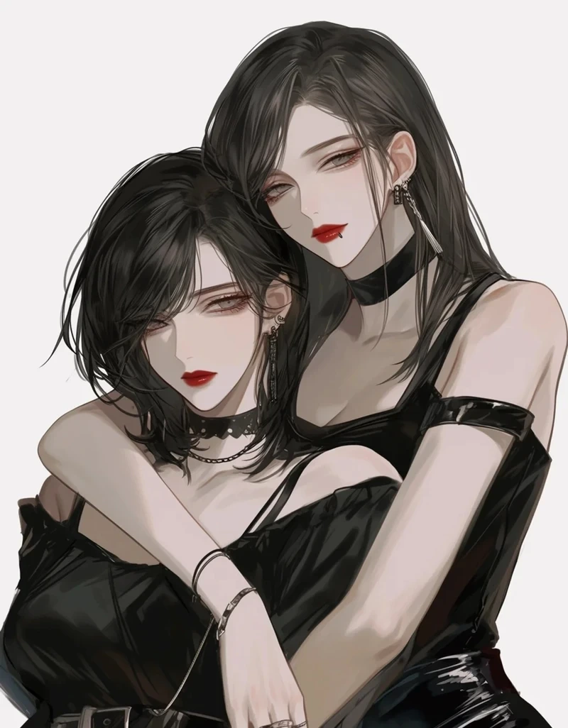 hình ảnh bách hợp anime