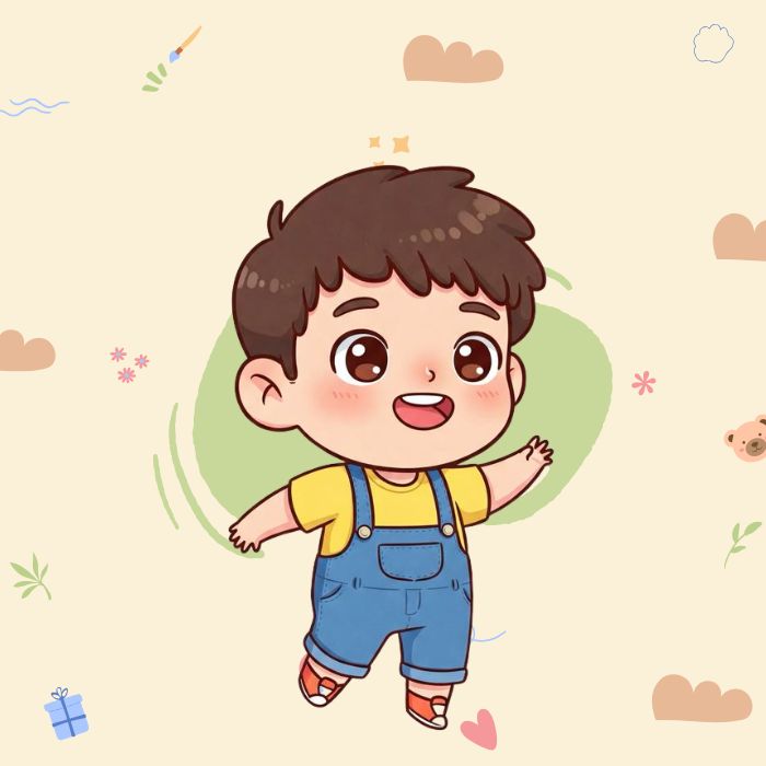 hình ảnh chibi bé trai cực xinh
