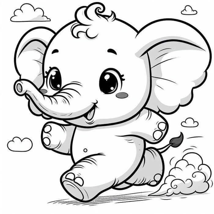 hình ảnh chibi không màu xinh nhất