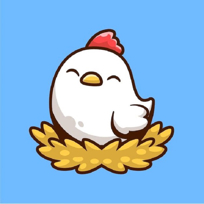 hình ảnh con gà chibi hd