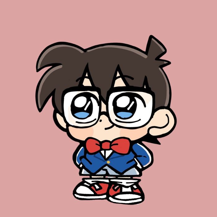 hình ảnh conan chibi cute cực đẹp