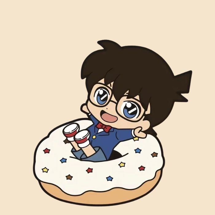 hình ảnh conan chibi cute cực xinh hd