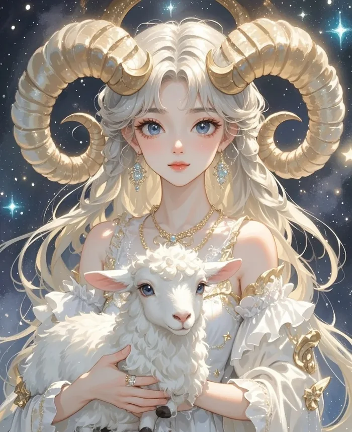 hình ảnh cung bạch dương anime 2