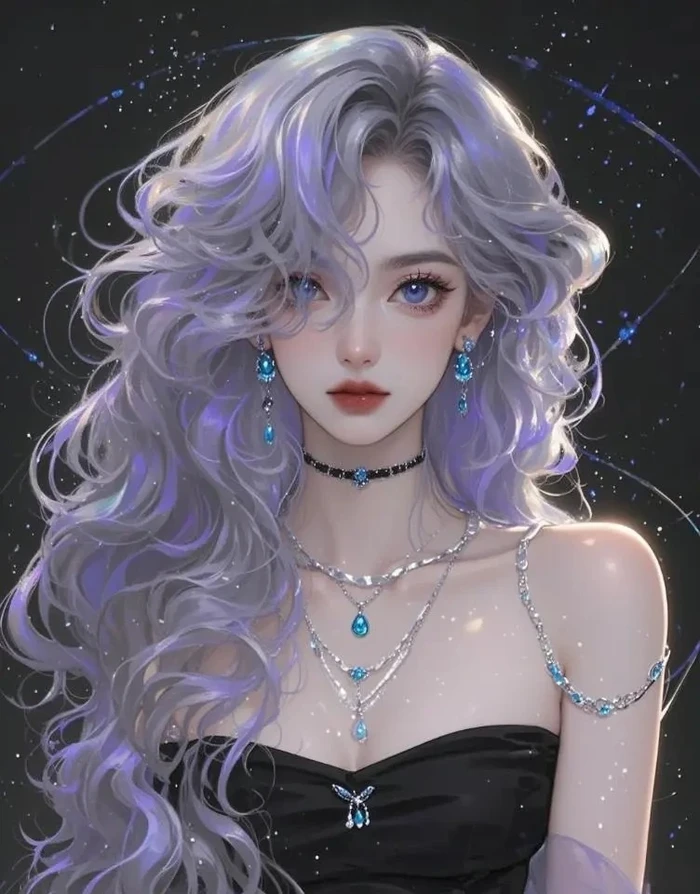 hình ảnh cung bảo bình nữ anime 9