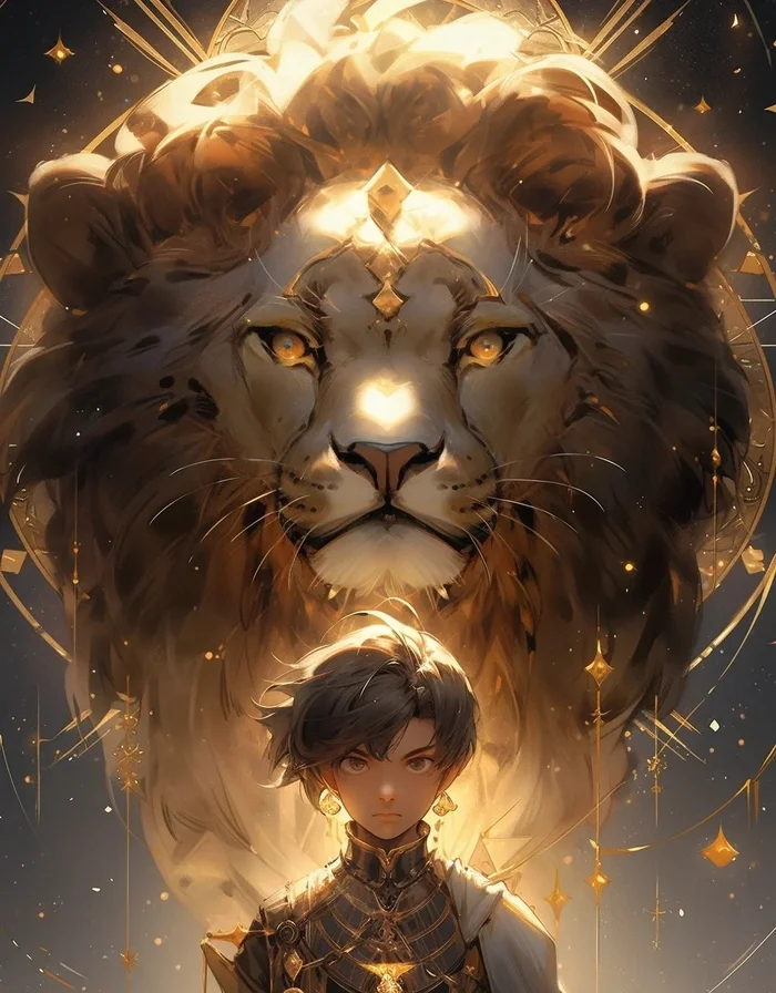 hình ảnh cung sư tử anime