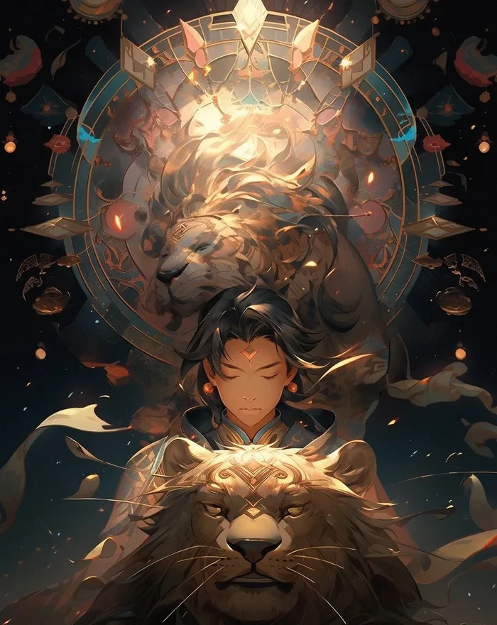 hình ảnh cung sư tử nam anime 12