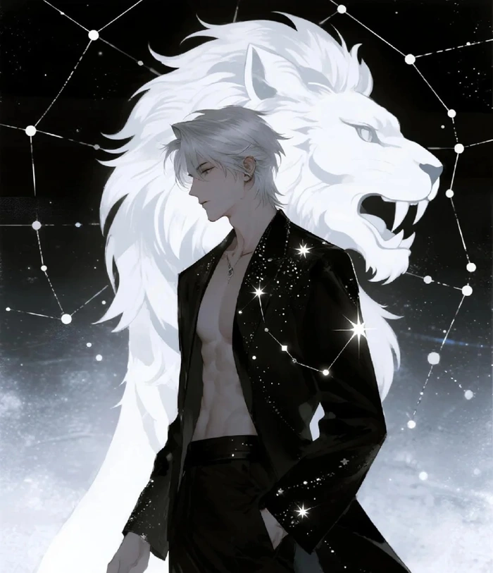 hình ảnh cung sư tử nam anime 4