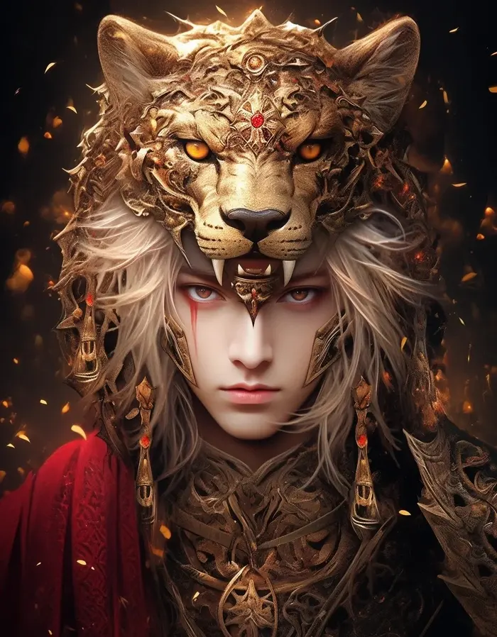 hình ảnh cung sư tử nam anime 6