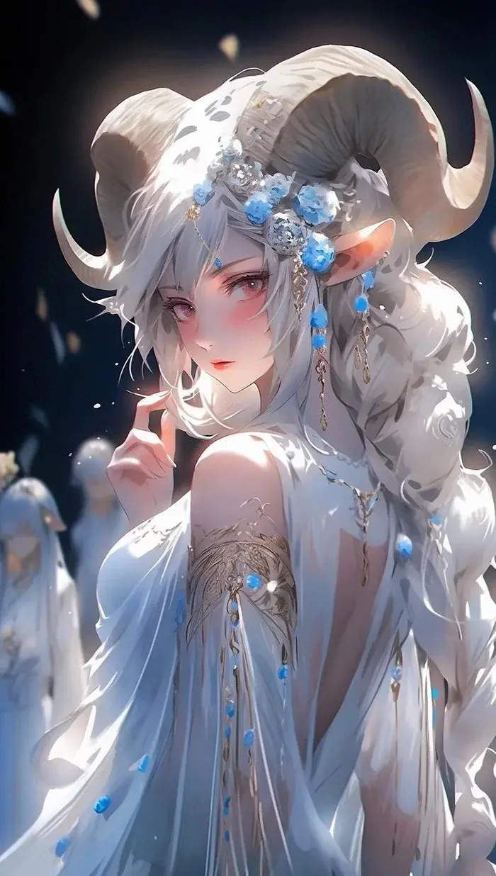 hình anime cung bạch dương