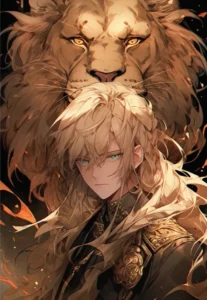 hình anime cung sư tử