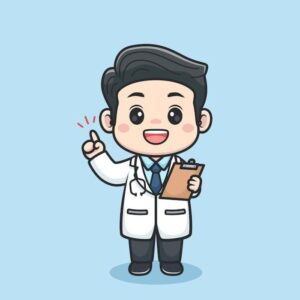 hình bác sĩ chibi xinh nhất