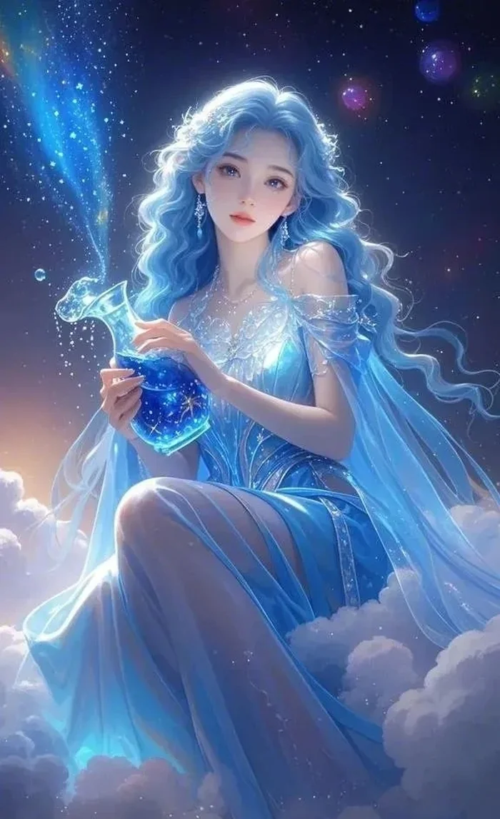 hình bảo bình nữ