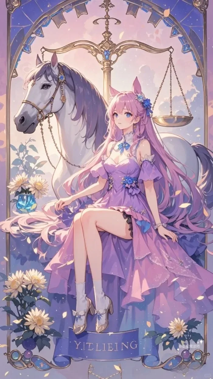 hình nền anime cung thiên bình