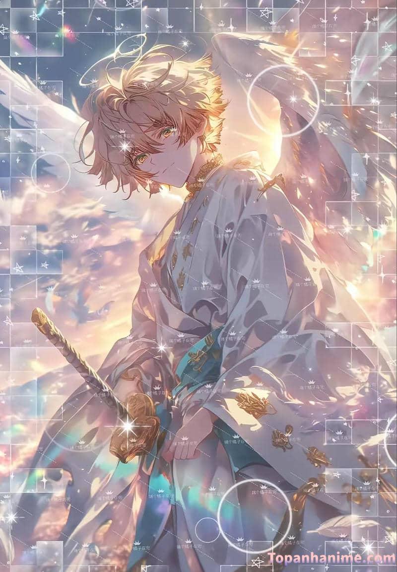 hình nền thiên thần anime