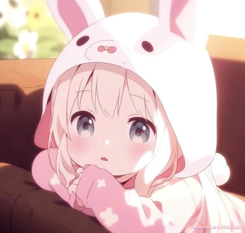nền anime thỏ cute