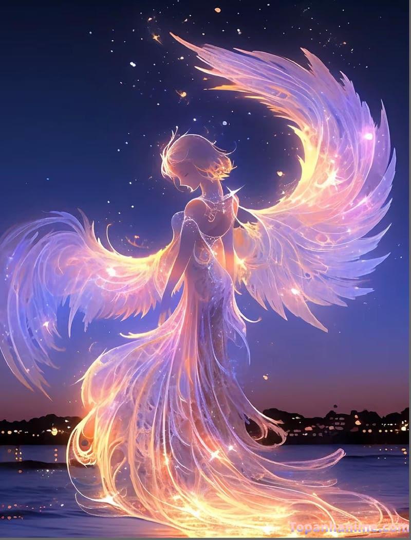 thiên thần áo trắng