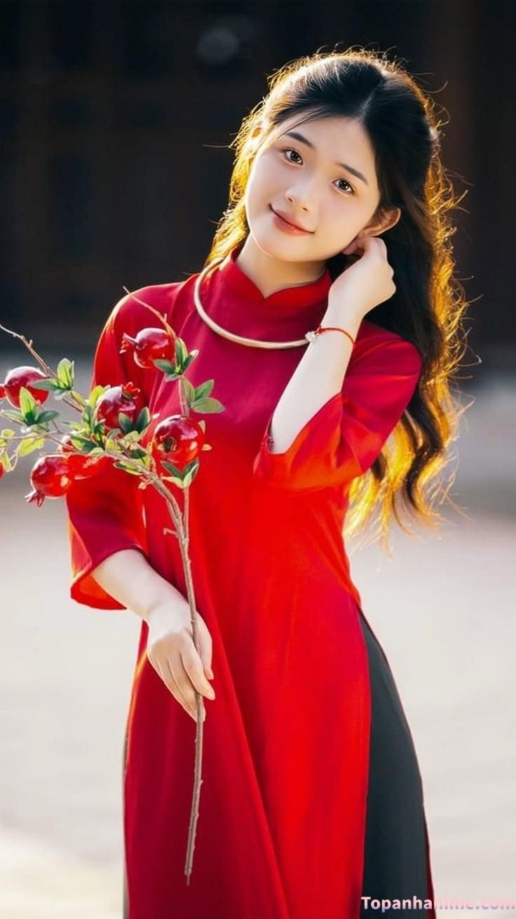 Ảnh gái áo dài thanh lịch