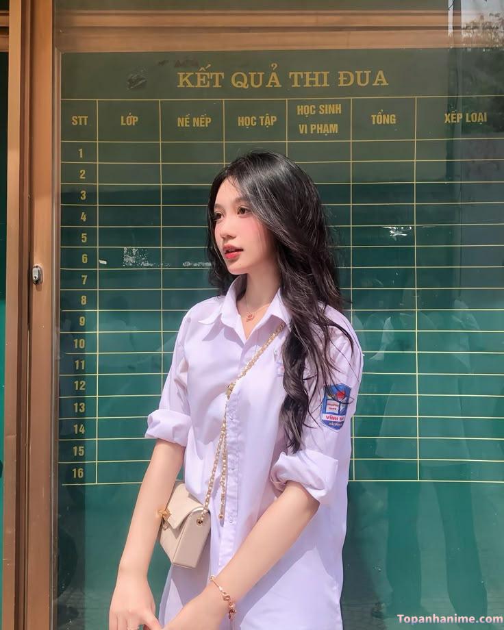 Ảnh gái cấp ba dịu dàng