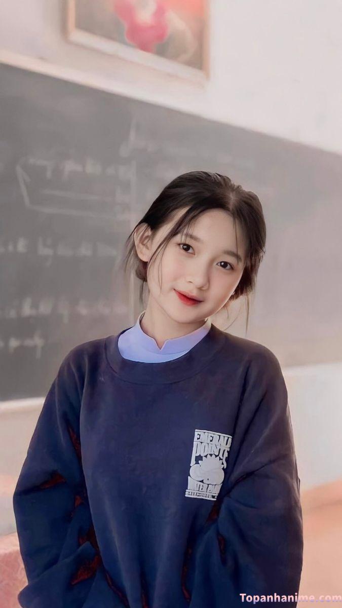Ảnh gái cấp ba ngây thơ