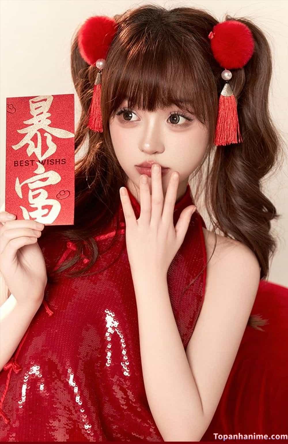 Ảnh gái mặc áo dài