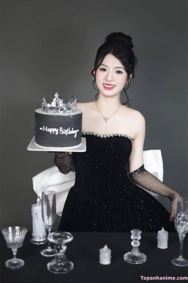 Ảnh gái xinh sinh nhật dễ