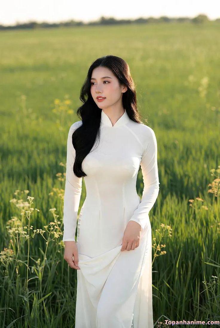 Cô gái áo dài thướt