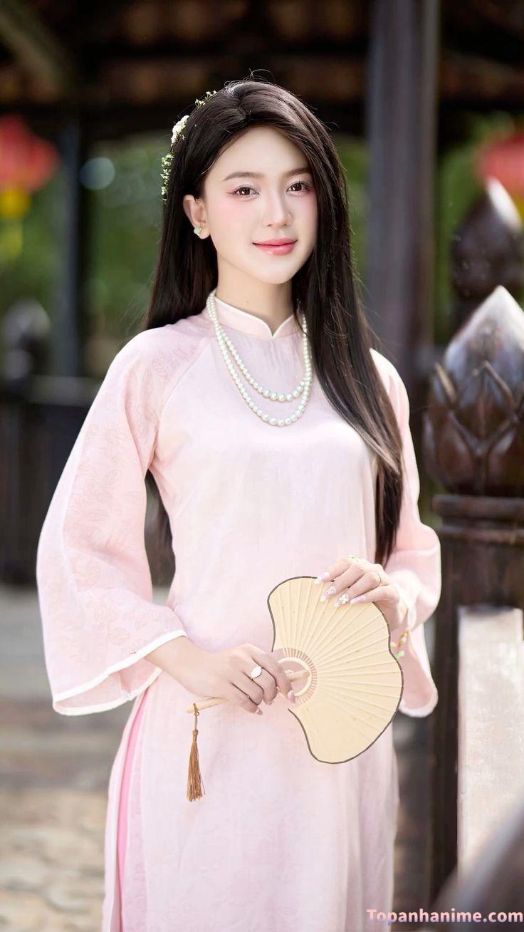 Gái xinh diện áo dài