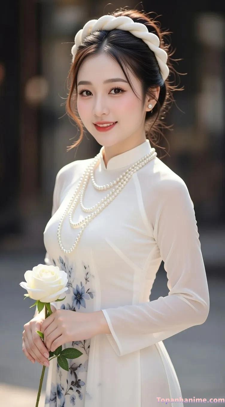 Thiếu nữ áo dài trắng