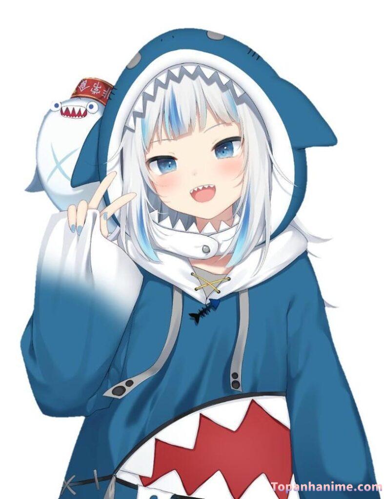 ảnh anime cá mập