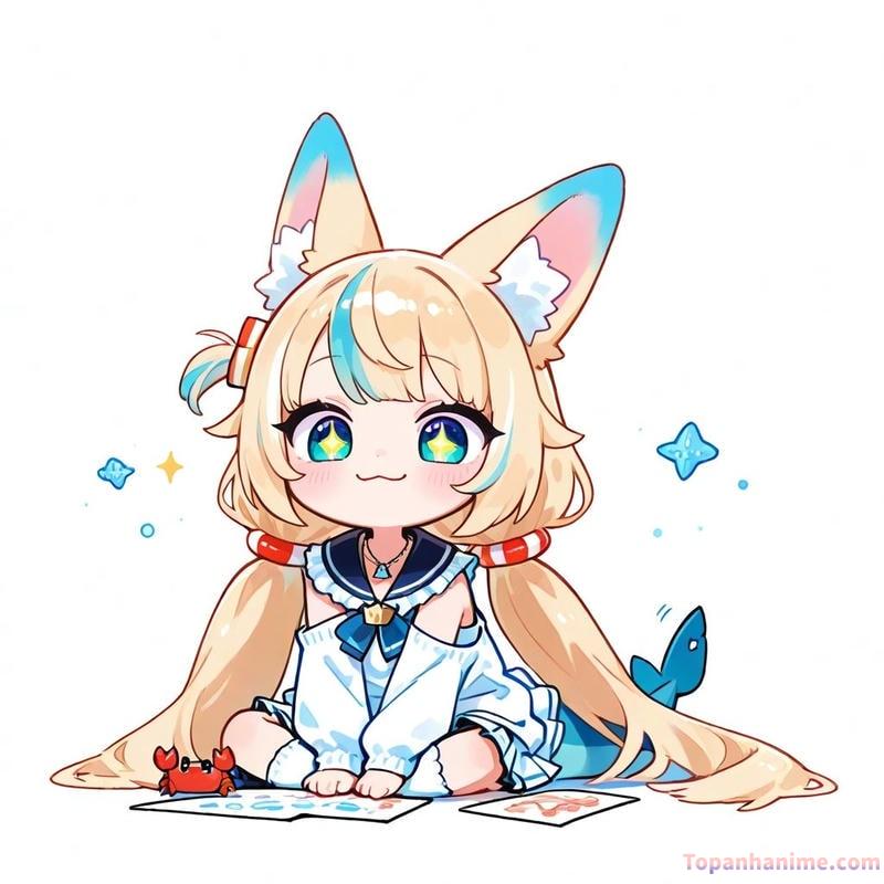 ảnh anime chibi cuteeee